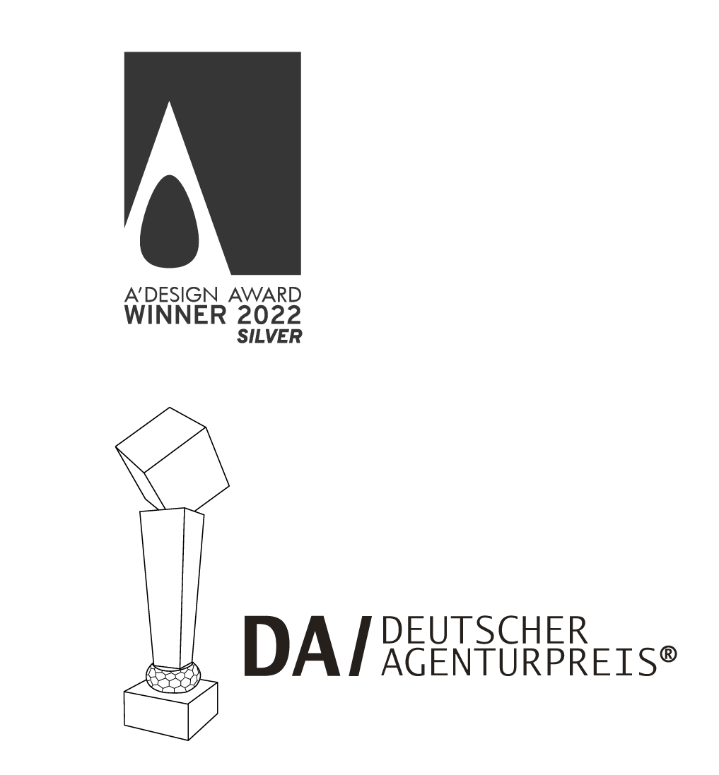 A Design Award Winner und Deutscher Agenturpreis Gewinner